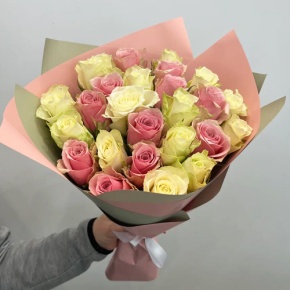 Букет "Мемори" из 23 роз кения (40 см) в Люберцах