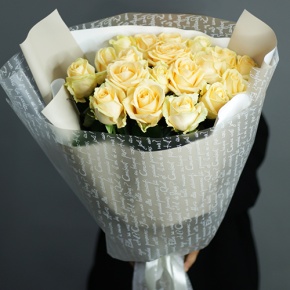 Букет из 19 роз Аваланж (70 см) в Люберцах