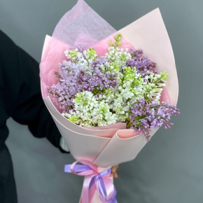 Букет из 11 веток сирени микс в Люберцах