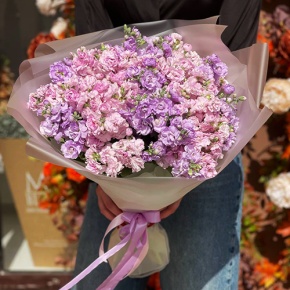 Букет из 19 ароматных маттиол в Люберцах