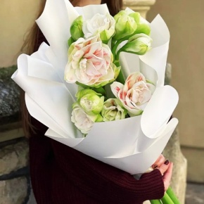 Букет из 5 амариллисов в Люберцах