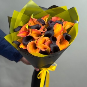 Букет "Карамель" из 29 калл в Люберцах