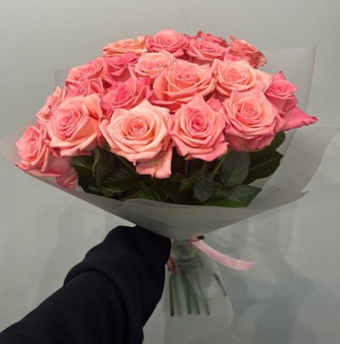 Букет из 21 розовой розы (50 см) в Люберцах