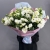 Букет "Изысканность" из 31 белой эустомы в Люберцах Букет "Изысканность" из 31 белой эустомы в Люберцах