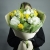 Букет "Фисташка" из роз, хризантем и маттиол в Люберцах
