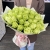 Букет 51 лаймовая роза (40 см) в Люберцах