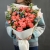 Букет "Фортуна" из коралловых роз и оксипеталума в Люберцах Букет "Фортуна" из коралловых роз и оксипеталума в Люберцах