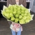 Букет 51 лаймовая роза (40 см) в Люберцах