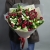 Букет "Цвет любви" из кустовых роз Марун и альстромерий в Люберцах