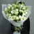 Букет "Грин ти" из кустовых роз, гербер и эустом в Люберцах Букет "Грин ти" из кустовых роз, гербер и эустом в Люберцах