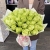 Букет 51 лаймовая роза (40 см) в Люберцах