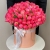 Композиция в шляпной коробке из 113 пионов Корал Шарм в Люберцах Композиция в шляпной коробке из 113 пионов Корал Шарм в Люберцах