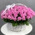 Композиция в корзине из 101 розовой розы Аква (40 см) в Люберцах Композиция в корзине из 101 розовой розы Аква (40 см) в Люберцах