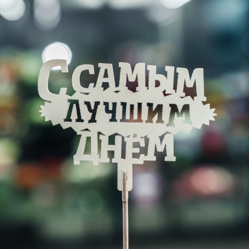 Топпер С самым лучшим днем в Люберцах