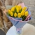 Букет из 15 жёлтых тюльпанов в Люберцах Букет из 15 жёлтых тюльпанов в Люберцах