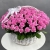 Композиция в корзине из 101 розовой розы Аква (40 см) в Люберцах Композиция в корзине из 101 розовой розы Аква (40 см) в Люберцах