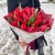 Букет 27 красных тюльпанов в Люберцах Букет 27 красных тюльпанов в Люберцах